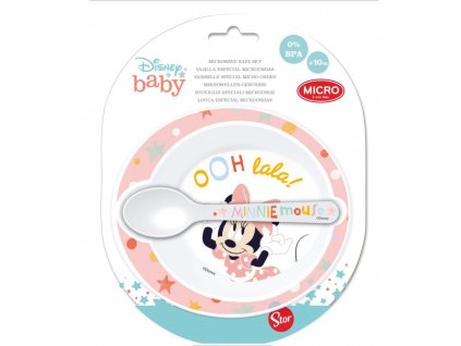 Jídelní sada Minnie Mouse 2 ks