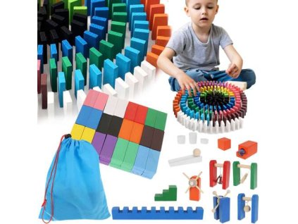 Kruzzel Dřevěné domino 22914