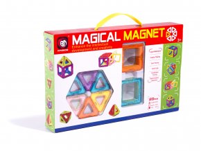 Magnetická stavebnice Magical Magnet 20 ks