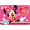 Dětské prostírání Disney Minnie 43 x 28 cm, Srdce