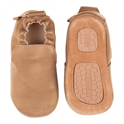 KOŽENÉ CAPÁČKY MELTON COGNAC