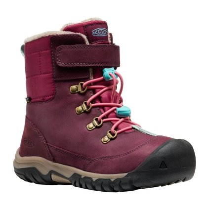 Zimní boty Keen Kanibou WP fig pink lemonade  | Dětský krámek
