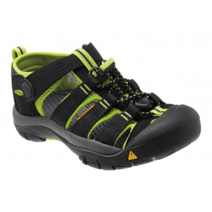 SANDÁLY KEEN NEWPORT H2 BLACK/LIME GREEN