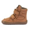 Barefoot zimní celokožené boty Froddo TEX Winter cognac G3160246-3 | Dětský krámek