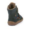 Barefoot zimní boty Froddo Winter TEX s membránou petroleum G3160247-3 s voděodolnou membránou | Dětský krámek