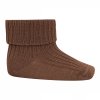 Merino ponožky mpDenmark Wool Rib Socks peacan pie | Dětský krámek