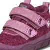 barefoot boty Affenzahn AW 2526 00844 40178 740 Lowboot Knit Happy Otter růžové suché zipy | Dětský krámek