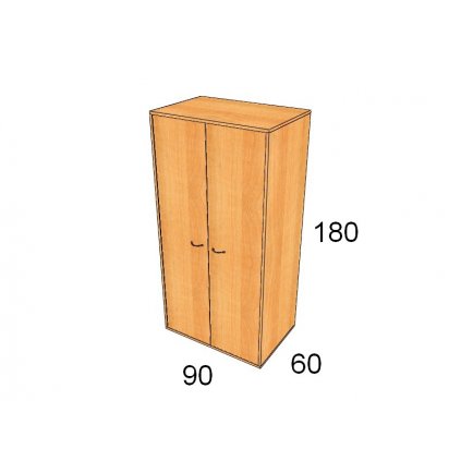 Hluboká dveřová skříň, Art. 2565