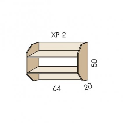 zavesna police xp 2