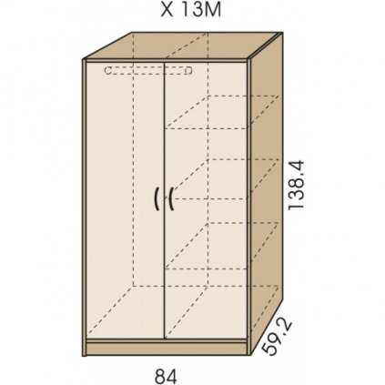 skrin satni x 13m