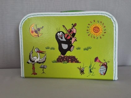 Dětský kufřík 30cm Krtek a housličky