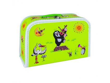 kufřík zelinkavý krtek a housličky