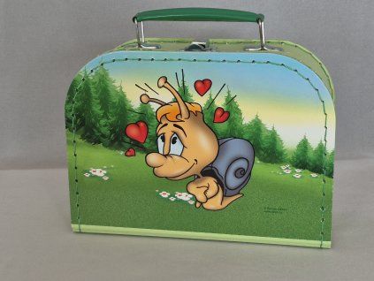 Dětský kufřík 20cm šneček