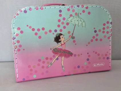 Dětský kufřík 30cm Baletka