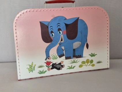 Dětský kufřík 30cm Krtek a slon