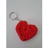 Háčkovaný přívěšek - srdce