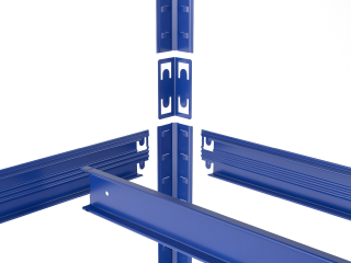 Detail schraubenlose Verbindung