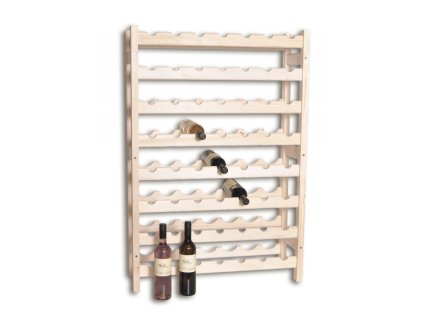 Weinregal aus Holz für 56 Flaschen - SV56