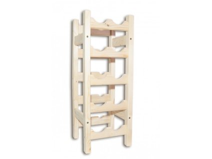 Weinregal aus Holz für 10 Flaschen - SV10x