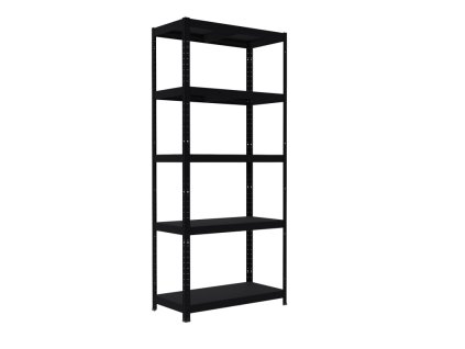 188582 buroregal biedrax 40 x 60 x 180 cm 5 fachboden x 100 kg schwarz