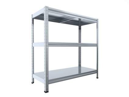 Steckregale Biedrax 40 x 60 x 120 cm verzinkt - 3 Fachböden