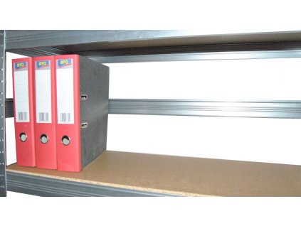 Begrenzung für Regale 100 cm, verzinkt