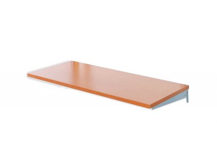 Fachboden für Wandregal 20 x 60 cm, silber, Boden Kirsche