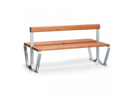 Gartenbank Club mit Rückenlehne Biedrax lv4681 - Länge 1,5 m