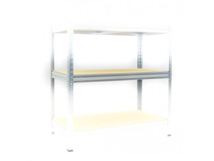 Fachboden für Regal mit MDF-Boden 35 x 90 cm - verzinkt, 175 kg