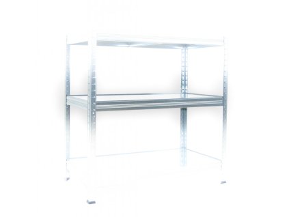 Fachboden für Regal mit Metallboden 60 x 90 cm, verzinkt, 120 kg