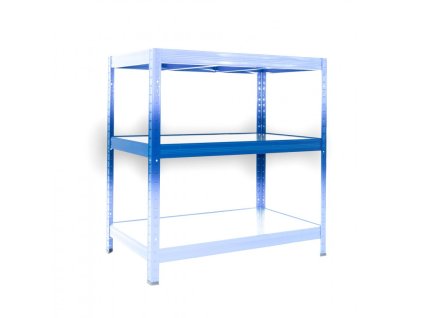 Fachboden für Regal mit Metallboden 60 x 90 cm, blau, 120 kg