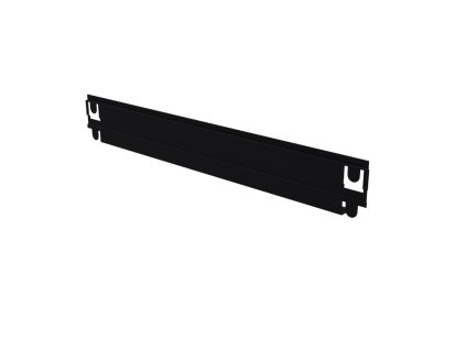 Begrenzung für Regale 40 cm, schwarz