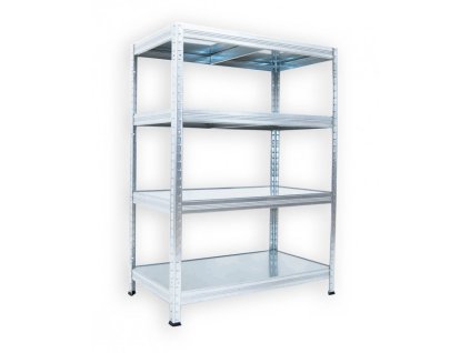 Garagenregal mit Metallböden Biedrax 50 x 60 x 90 cm verzinkt - 4 Böden verzinkt