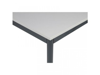 Bürotisch 80 x 80 cm Biedrax JS4639tsss - Dunkel grau - grau