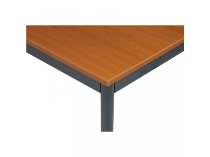 Bürotisch 80 x 80 cm Biedrax JS4639tst - Dunkel grau - Kirsche