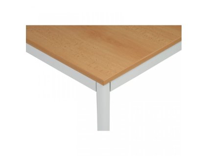 Bürotisch 80 x 120 cm Biedrax JS4645ssb - Hell grau - Buche