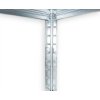 Abstellraum Regal mit Metallböden Biedrax 45 x 75 x 210 cm verzinkt - 7 Böden verzinkt