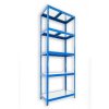 Abstellraum Regal mit Metallböden Biedrax 60 x 60 x 210 cm blau - 5 Böden verzinkt