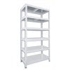 Abstellraum Regal mit Metallböden Biedrax 45 x 60 x 180 cm weiss - 6 Böden verzinkt