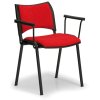 Konferenzstuhl - gepolstert, rot Biedrax Z9100cv