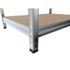 Steckregal Biedrax 35 x 75 x 240 cm, Verzinkt, 7 Fachböden MDF, Fachlast 200 kg pro Fachboden