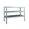 Geschraubtes Abstellraum Regal Biedrax 50 x 100 x 100 cm, verzinkt - 3 Fachböden