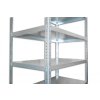 Geschraubtes Werkstattregal Biedrax 45 x 100 x 100 cm, verzinkt - 4 Fachböden