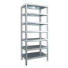 Geschraubtes Werkstattregal Biedrax 45 x 130 x 250 cm, verzinkt - 7 Fachböden