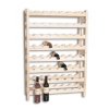 Weinregal aus Holz für 56 Flaschen - SV56