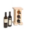Weinregal aus Holz für 3 Flaschen - SV3