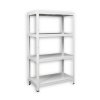 55325 lagerregale biedrax 40 x 80 x 180 cm weiss 4 fachboden