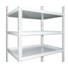 Regal mit Rollen Biedrax, weiss - 45 x 150 x 110 cm, 3 Fachböden