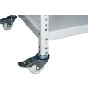 Regal mit Rollen Biedrax, weiss - 45 x 150 x 110 cm, 3 Fachböden