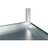 Regal mit Rollen Biedrax, verzinkt - 60 x 130 x 190 cm, 5 Fachböden